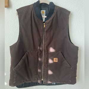 Carhartt rib collar insulated vest